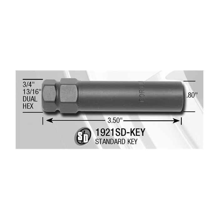 Gorilla Standard Key for Small Diameter (.80