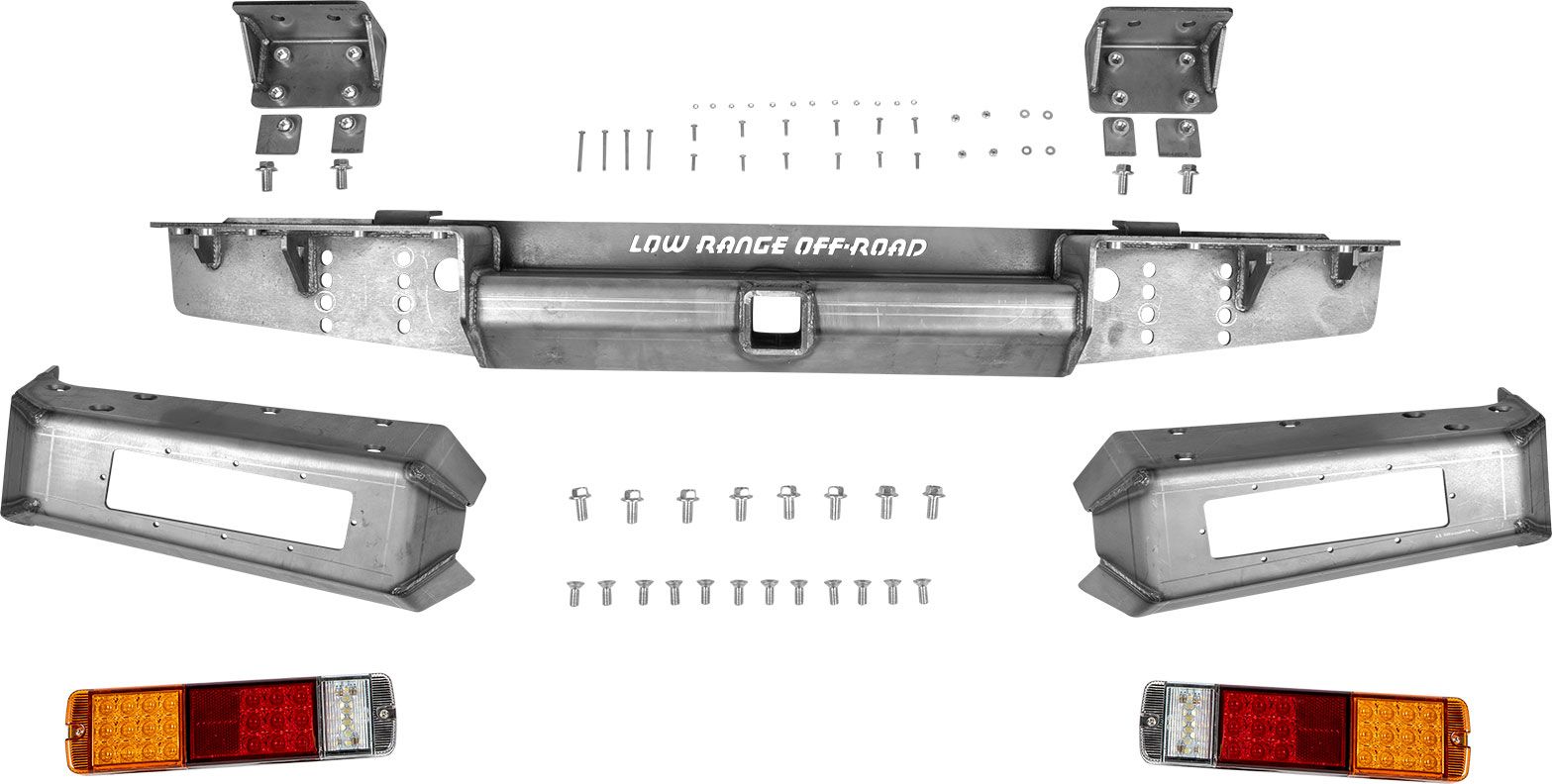 グレートムダ Suzuki Samurai Defiant Armor Rear Bumper by Low Range