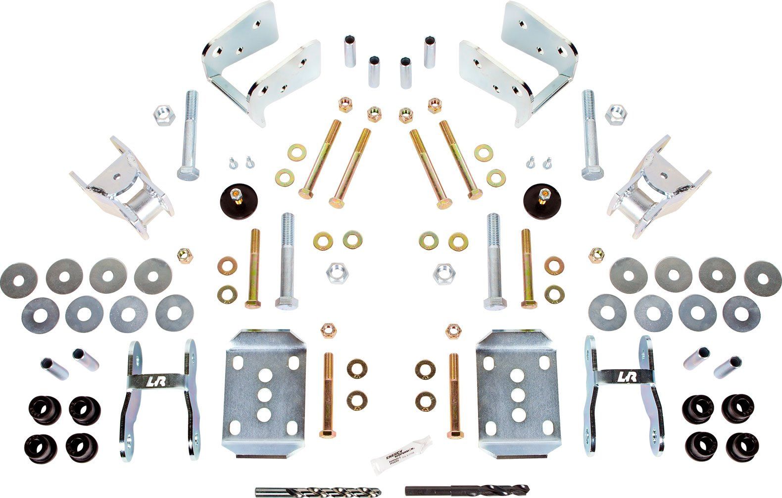Suzuki Samurai Toyota Rear Spring Swap Kit with Missing Link Shackles