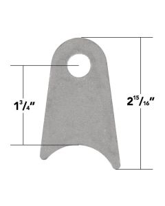 Weld On Coped Tabs Offset 1.5 10Pack