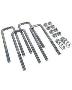 OEM Style Metric Extended U-Bolts for Tundra and 2005+ Tacoma 216MM Long (8.5")