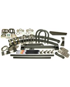 KIT,CLASSIC FRONT LIFT,3" HD SPRINGS,12" SHOCKS,LHD,4-STUD ARMS,DROP PITMAN,5.0" SHACKLE