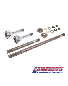 Longfield 30 Spline Birfield/Axle Super Set (Long Spline E-Locker) (FJ 40), Gun Drilled
