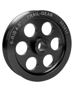 Serpentine Power Steering Pulley - 6 Rib 4.5-Inch