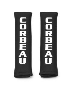 Corbeau Pair Of 3" Black Harness Pads