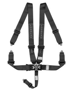 Corbeau 3" Black 5-Point Camlock Harness