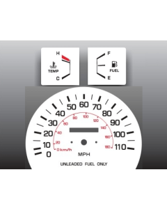 1989-1991 Toyota 4Runner/Pickup Face Gauges, Non-Tach