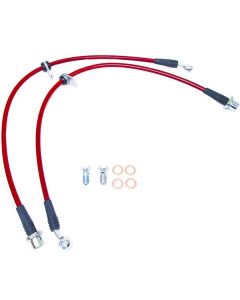 Front Brake Line Set for 1995-2004 Tacoma 4x4 and PreRunner (TF BLINE-07, RED OR BLACK)