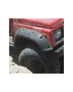 Samurai Bushwacker Extended Fender Flares - 6" Wide