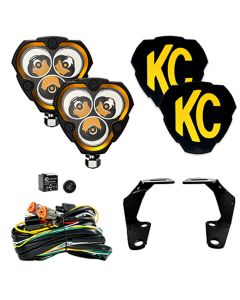 KC HiLites FLEX ERA® 3 | 40W 2 Light System | Ditch Mount for 5th Gen 4Runner (2010-2024 4Runner)