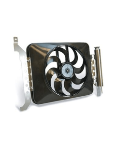 Flex-A-Lite Black Magic X-Treme electric fan w/controls for 2005-2011 Toyota Tacoma (678)