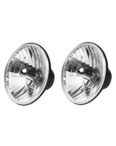 7" Clear Headlamp Conversion Kit, includes 55/60 Watt Bulbs, Great for Suzuki Samurai (5089925)

