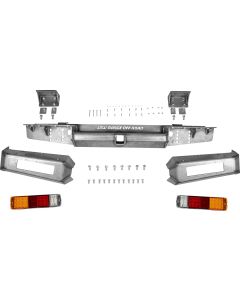 Suzuki Samurai Defiant Armor Rear Bumper by Low Range Off-Road