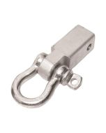 Smittybilt Receiver Hitch D-Ring - Zinc Plated